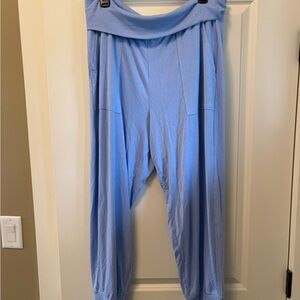 Aerie Real Soft Follover Jogger in Periwinkle Blue size XXL